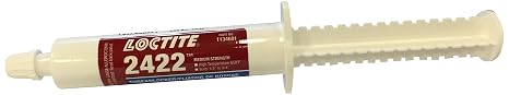 Loctite 1134601 - Blue, Medium-Strength Threadlocker Paste with Very High Temperature Resistance, 30ml (Model 2422)