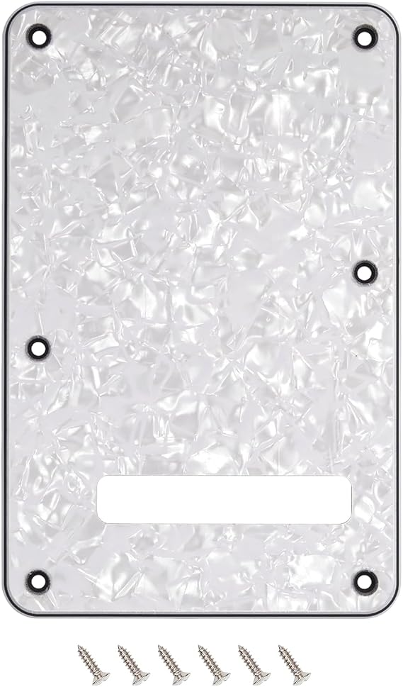 Banworks ST Backplate Cavity Cover 4-Ply 6-Hole Tremolo Cover Backplate