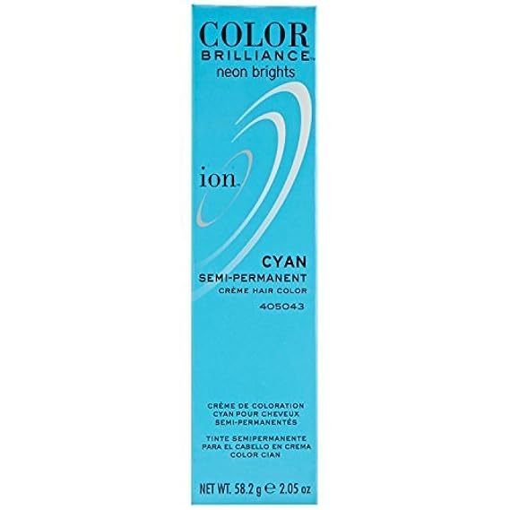 Ion Cyan Semi Permanent Hair Color Cyan