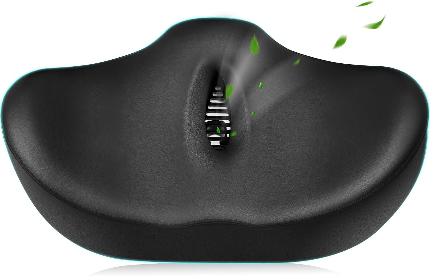Xmifer Oversized Bicycle Seat, Ultra Wide Wing Comfort Seat for Peloton & Plus Bikes, Electric or Tricycle Bike for Men and Women