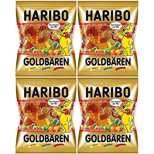 Haribo Goldbaeren Gummy Bear Candy 4-Pack 4 x 175g