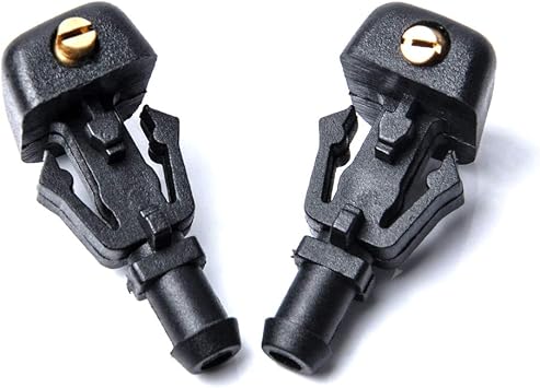 OTUAYAUTO Adjustable Windshield Washer Nozzles Replacement for 2004 2005 2006 2007 2008 2009 2010 2011 2012 2013 Ford F150, Ford Wiper Spray Nozzle Replaces OEM 3W7Z17603AA (Pack of 2)