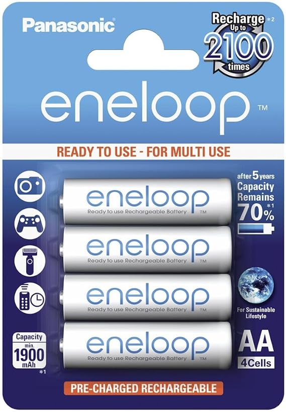 1x4 Panasonic Eneloop Mignon AA 1900 mAh
