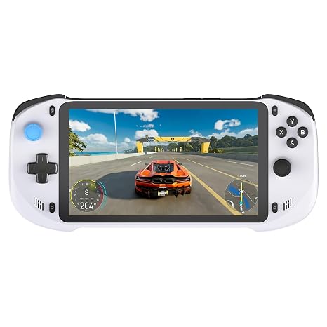 abxylute streaming handheld, 1080P 7-Inch Portable Gaming Console, Compatible with PC/PS/Xbox, Minimal Latency, Lightweight and Long Battery Life, Cloud Gaming, Remote Play (64G, White)
