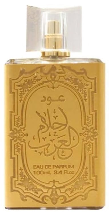 Ard Al Zaafaran Oud Ahlam Al Arab Eau de Parfum Spray for Men, 3.4 Ounce