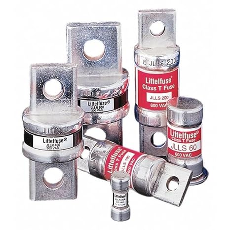LITTELFUSE 50A Fast Acting Melamine Fuse with 600VAC/300VDC Voltage Rating; JLLS Series