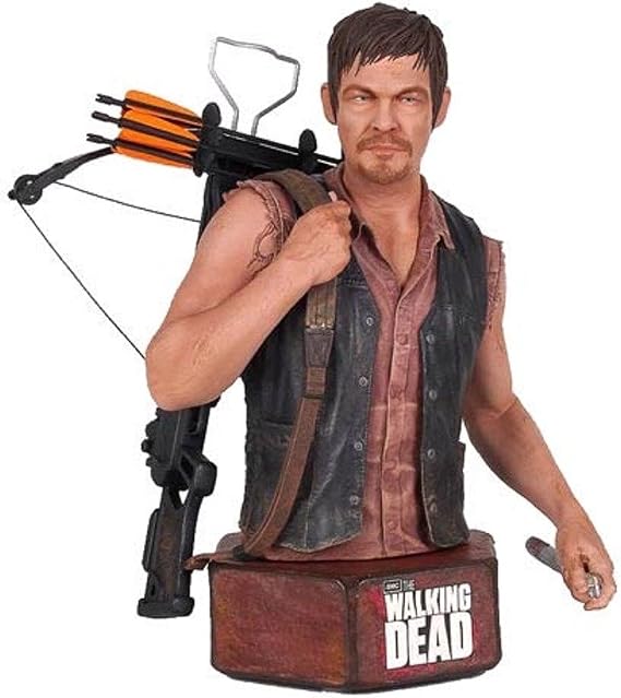 The Walking Dead Daryl Dixon Mini Action Figure Bust