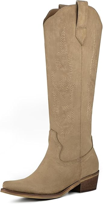 Cowboy Boots for Women Knee High Boots