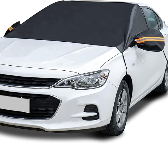 AstroAI Windshield Cover for Ice and Snow, Frost Protector Car Snow Cover