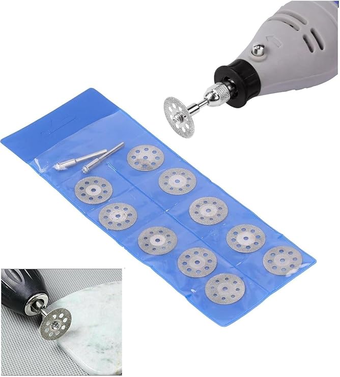 Depolife Turbo Perforated Diamond Mini Circular Saw Blades 10Lu Glass Metaal Tile Cutting Disc