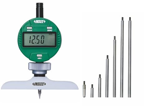 INSIZE 2141-201A Electronic Depth Gage, 0" - 12"