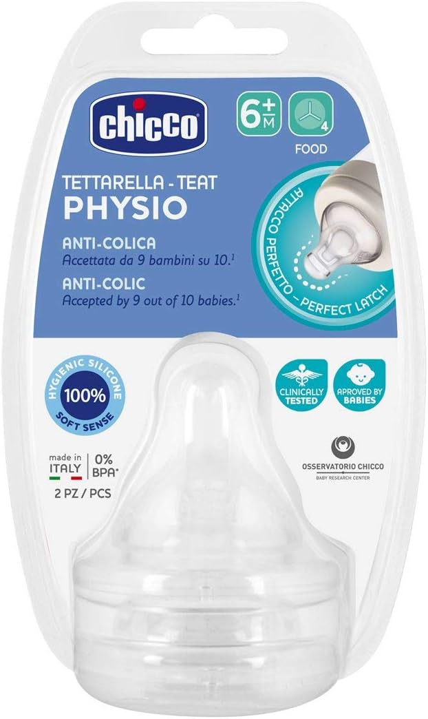 Chicco WB 2’ BOTTLE PACIFIER 6 MONTHS+MAMA FLOW