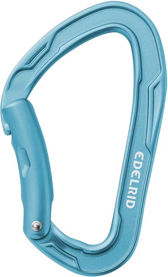 EDELRID Mission II Carabiner - Icemint Bent Gate