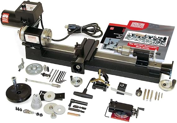Sherline 4410C-CNC 3.5" X 17" CNC Lathe (Metric) +"C" Package (Intended for Computerized CNC)