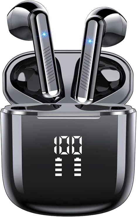 OYIB Wireless Earbuds Bluetooth 5.3, Clear Call Earphones with ENC Mic