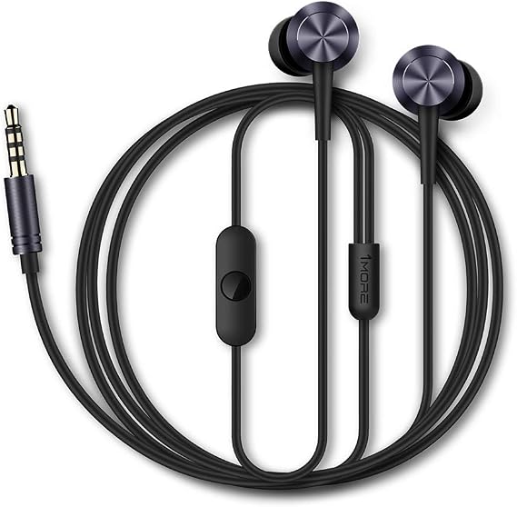 1MORE Piston Fit in-Ear Earphones Fashion Durable Headphones with 4 Color Options, Noise Isolation, Pure Sound, Phone Control with Mic
