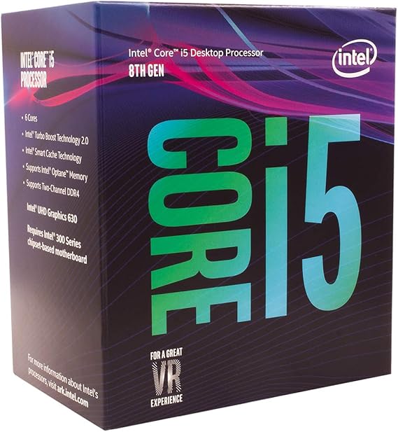 Intel CoreTM i5-8600 Desktop Processor 6 Core up to 4.3GHz Turbo LGA1151 300 Series 65W