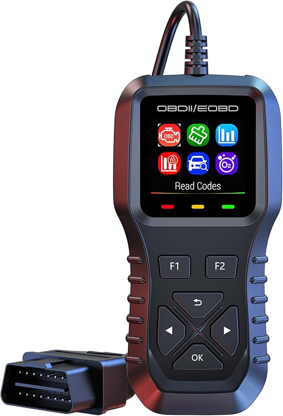 Car OBD2 Scanner Code Reader for Cars & Trucks Engine Fault Scanner Diagnostic Scan Tool Read and Clear Error Codes for All OBD II Protocol Cars 2008+