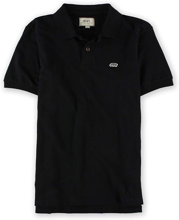 Ecko Unltd. Mens Wall Burner Rhino Patch Rugby Polo Shirt