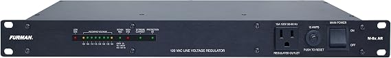 Furman M-8x AR Merit Series 15A Voltage Regulator & Power Conditioner