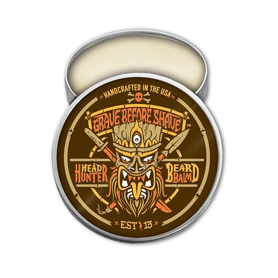 Grave Before Shave Head Hunter Beard Balm, 2 oz.