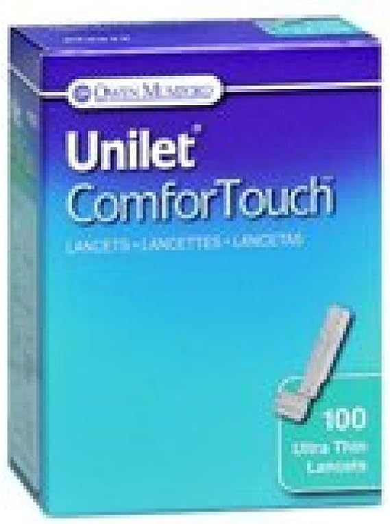 Unilet Unilet Comfortouch Ultra Thin Lancets, 100 each 28G(Pack of 2)