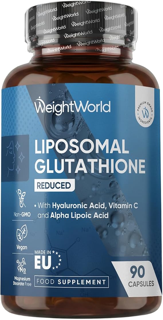 WeightWorld L-Glutathione Supplement 1000mg - 90 Capsules - Easy to Take