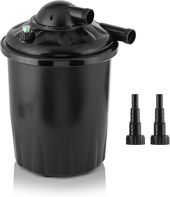 Alpine Corporation 21 Tall Bio-Pure Pressure Filter for Ponds, 2,000 Gallon
