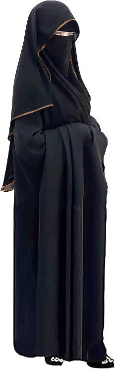 Niqab Saudi Chiffon First Class Quality Long Burqa Hijab Face Cover Veil Islam Islamic Jilbab
