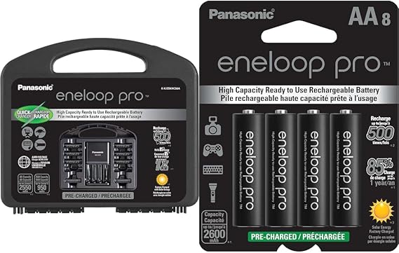 Eneloop Panasonic pro 6AA 6AAA Battery Charger 8AA High Capacity Rechargeable Battery Pack