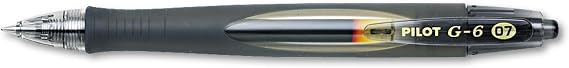 PILOT G2 Premium Gel Pens, Fine Point 0.7mm, Black Ink, 12-Pack