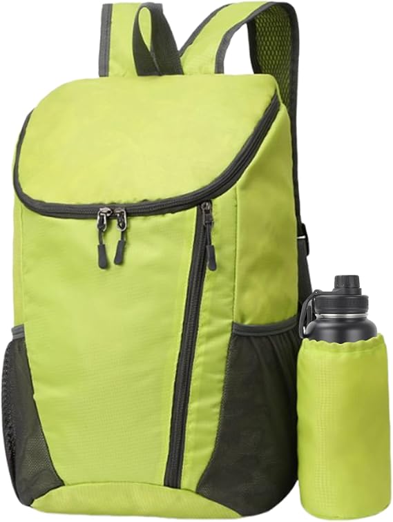 Waterproof Hiking Backpack - 20L Waterproof Foldable Daypack Backpack - Climbing Camping Equipment Scout Field Trail Trekking Overnight Outdoor Bag | 20リットル 防水 折りたたみ 軽量 バックパック 男性 女性 ハイカー 初心者 宿泊 釣り 向け