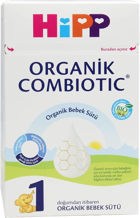Hipp 1 Organic Combiotic Baby Milk 800 Gr 1 Pack (1 X 800 G)
