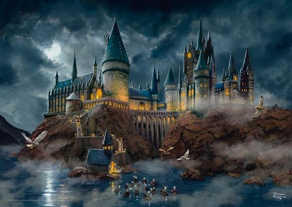 Schmidt | Harry Potter: Hogwarts Castle | 1000 Piece Jigsaw Puzzle | Ages 14+ | 1+ Players