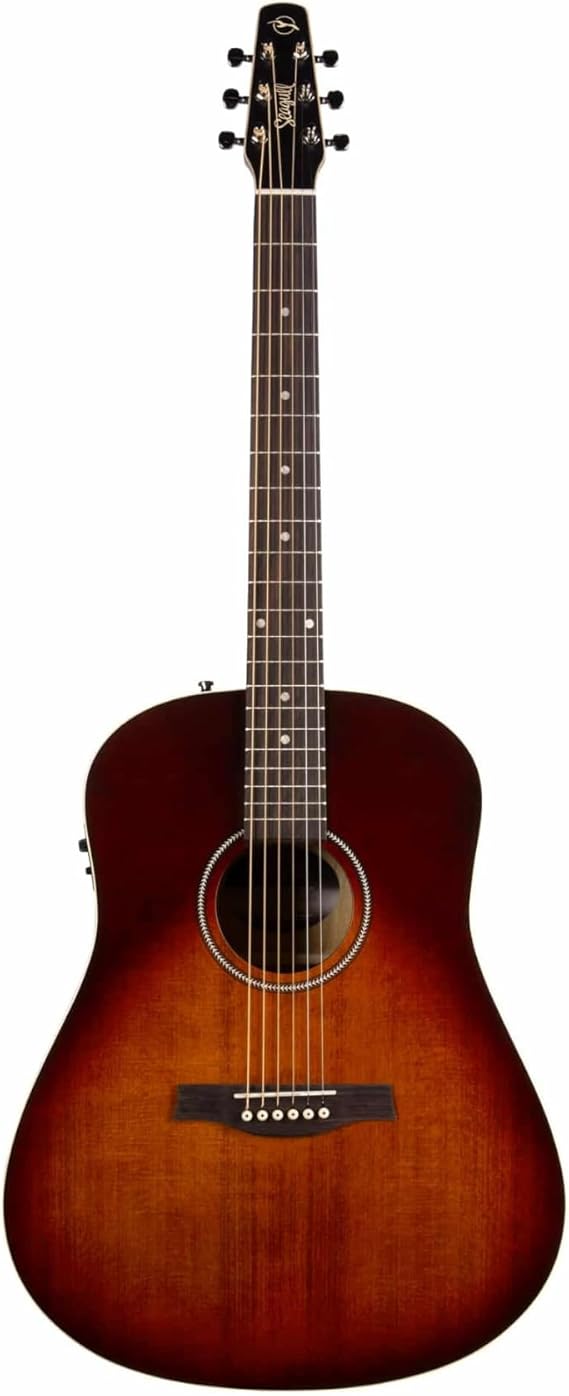 Seagull 41831 Original Burnt Umber QIT 6 String Acoustic-Electric Guitar