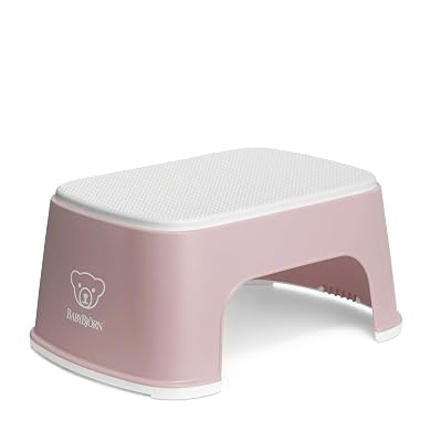 BabyBjorn Step Stool, Powder PinkWhite