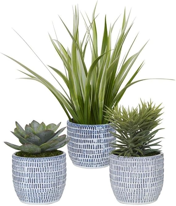 Uttermost Puebla Greenery - 22 Inch Pot (Set of 3)