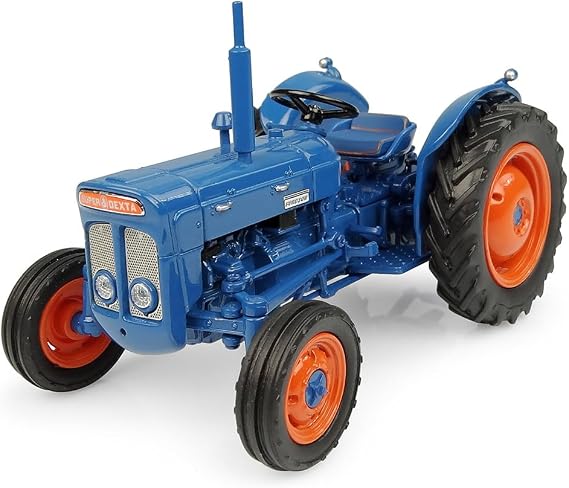 Universal Hobbies 1:32 Scale Fordson Super Dexta (1962) Tractor Die-Cast Vintage Farm Model, Collectible Display UH6273