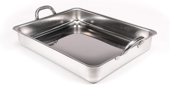 Matfer Bourgeat Stainless Steel Roast Pan, 20 7/8"x17"