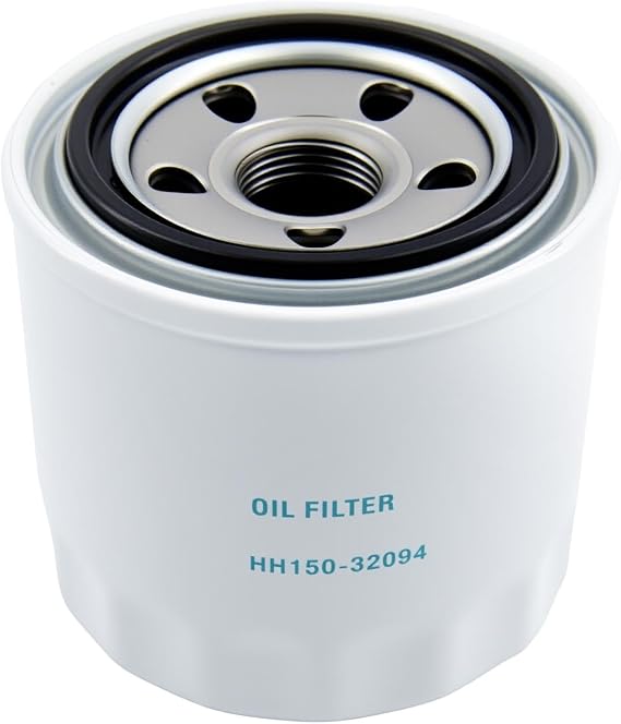 Oil Filter HH150-32094 HH150-32804 Compatible with Kubota B D F KX Series Models B1550 B1700 B1750 B20 B8200 B9200 BX2200 D722 F2000 F2100 RTV-X110 ZD1211 and More