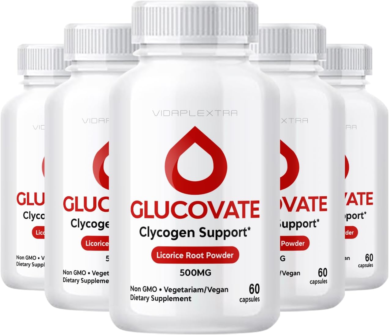 Glucovate Capsules - Glucovate Capsules 5 Pack, 300 Capsules