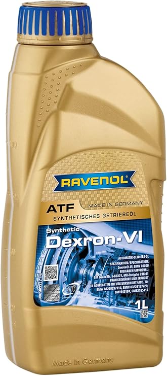 RAVENOL J1D2112 ATF Compatible w/Dexron VI Fluid (1 Liter)