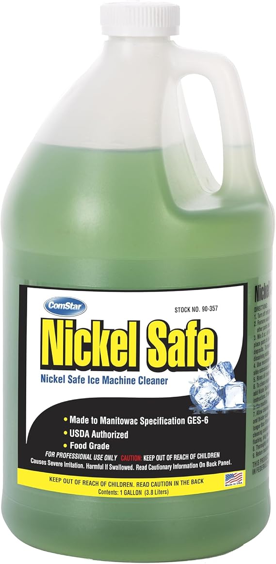 Nickel Safe 1 gal Ice Maker & Machine Cleaner, Descaler