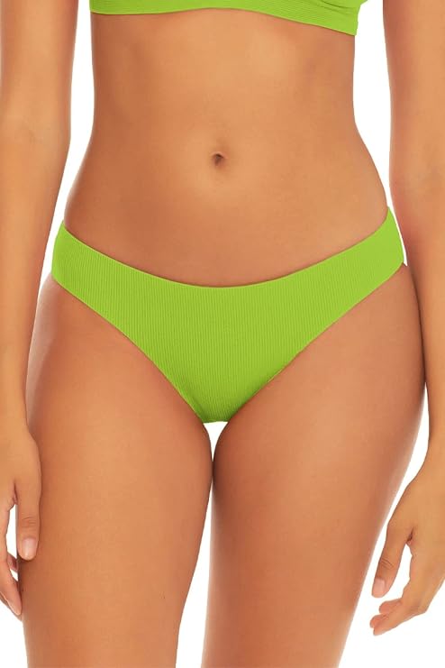 Becca by Rebecca Virtue Fine Line Rib Adela Hipster Bottoms Kiwi LG