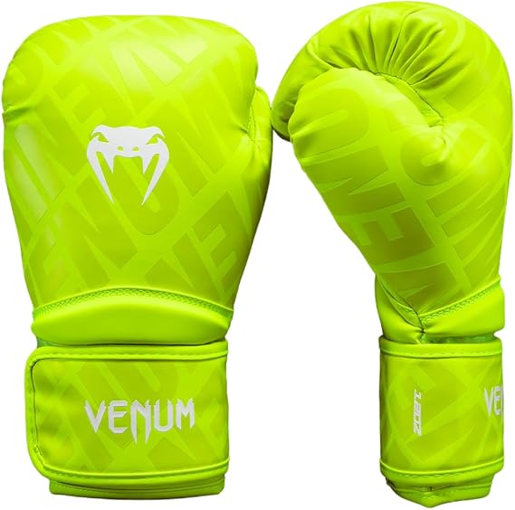 Venum Contender 1.5 XT 3D Boxing Gloves - Neon Yellow - 12-Ounce