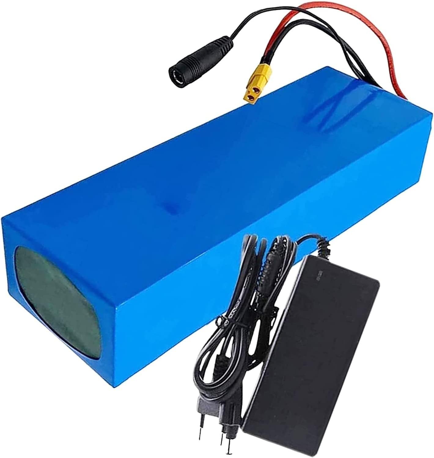 48V Battery 10Ah 12Ah 15Ah 20Ah 25Ah 30Ah E-Bike Battery High Power Bicycle Battery with Charger High Performance Battery for 500W 750W 800W 1000W for Ebike Scooter Motor 48V 12AH XT60
