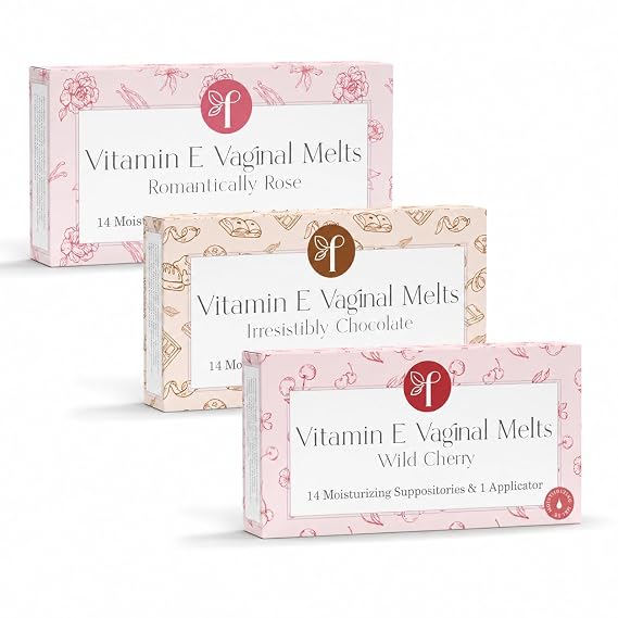 Femallay Organic Vitamin E Melts - Romantic Repose 3-Pack