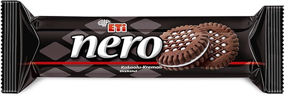 Eti Nero Cocoa Biscuits 110 g x 18 Pieces