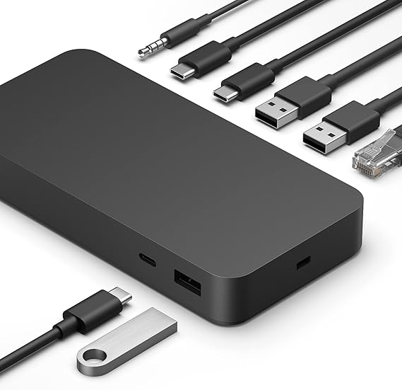 Microsoft Surface Thunderbolt 4 Docking Station - Black (T8H-00001)