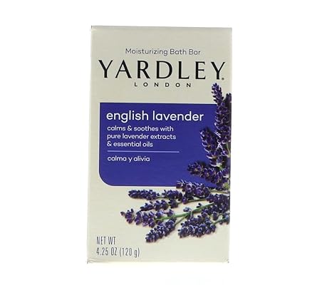 Yardley 5581663.2 London English Lavender with Essential Oil (Pack of 1))